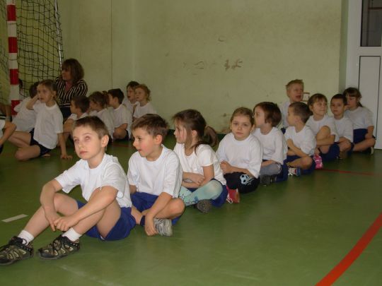 Uczestnicy Olimpiady przed startem zawodw