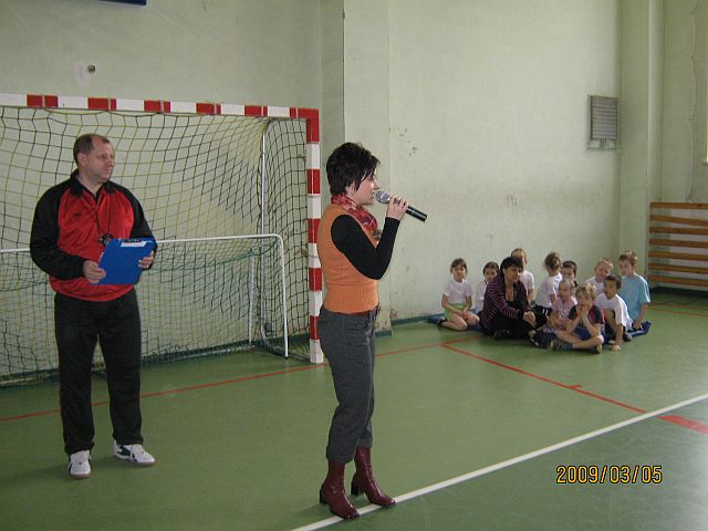 Powitanie zawodnikw