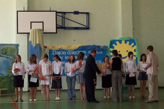 Najbardziej wysportowane dziewczyny z klas szstych