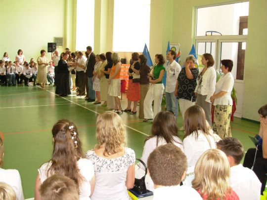 Podzikowanie rodzicom, ktrzy czynnie wspierali szko