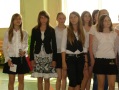 Występ artystyczny uczniów klas szóstych