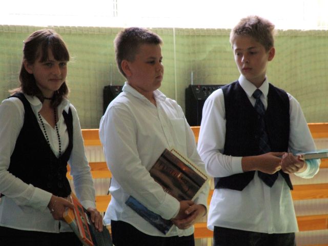 Nagrodzeni w konkursach: Nina, Maks, Micha