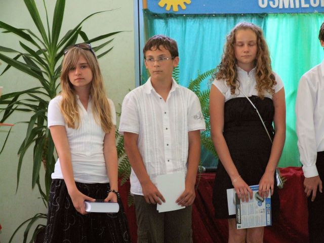 Nagrodzeni w konkursach: Michaela, Radek, Karolina
