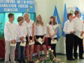 Najlepsi uczniowie za swoją pracę otrzymali stypendia: Kuba, Tomek, Joasia, Dominika, Dorota, Radek, Filip