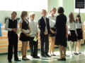 Najlepsi uczniowie za swoją pracę otrzymali stypendia: Mateusz, Martyna, Jarek, Michał, Patrycja, Kamila, Ada